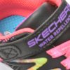 Pantofi sport SKECHERS negri, JUMPSTERS, din piele ecologica