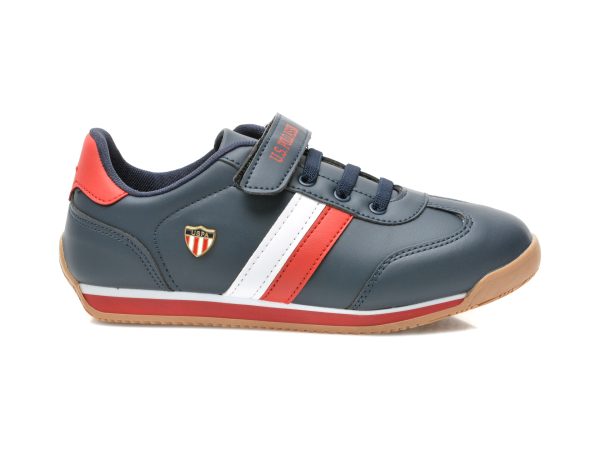 Pantofi sport US POLO ASSN bleumarin, BONI WT, din piele ecologica