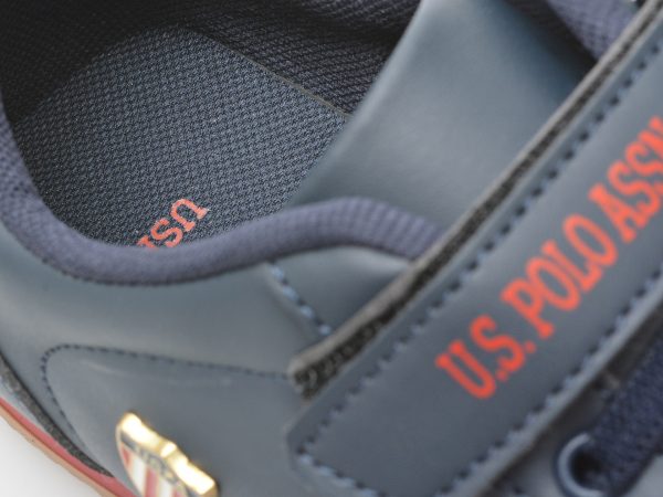 Pantofi sport US POLO ASSN bleumarin, BONI WT, din piele ecologica