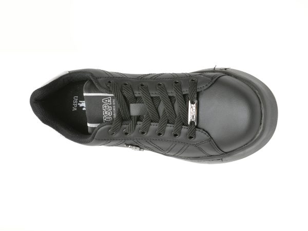 Pantofi sport US POLO ASSN negri, EXTRA, din piele ecologica