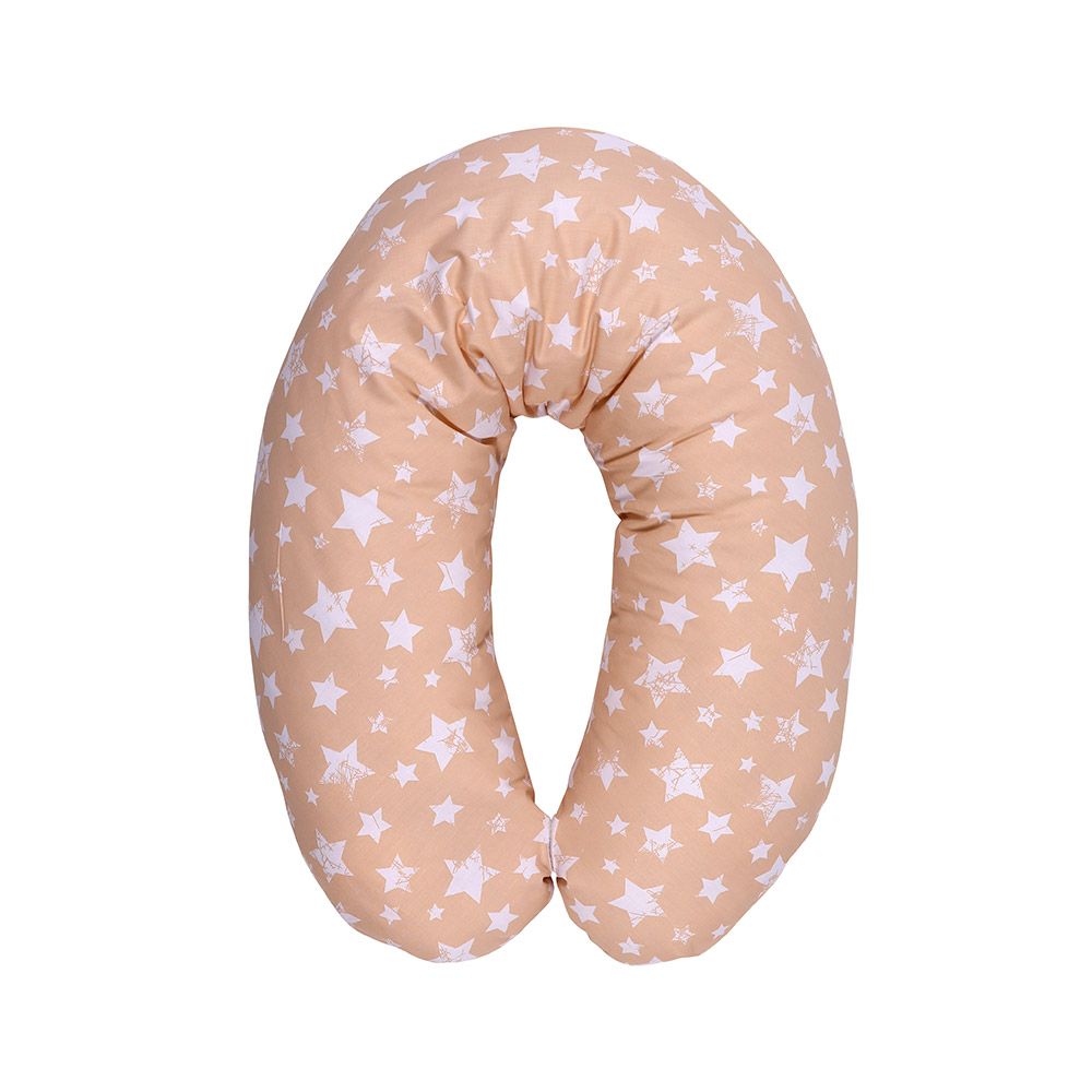 perna_suport_pentru_alaptare_lorelli_ranforce_stars_beige_1.jpg Perna suport pentru alaptare Lorelli Ranforce stars beige