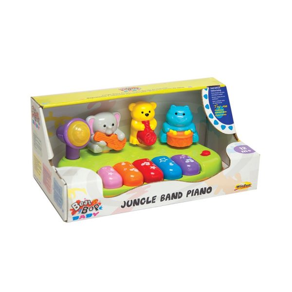 Pian cu animale Winfun Jungle Band