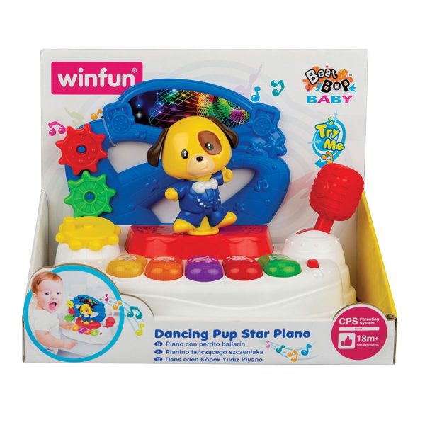 Pian cu catelus dansator Winfun Pup Star