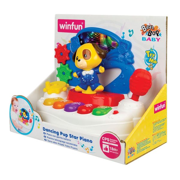 Pian cu catelus dansator Winfun Pup Star