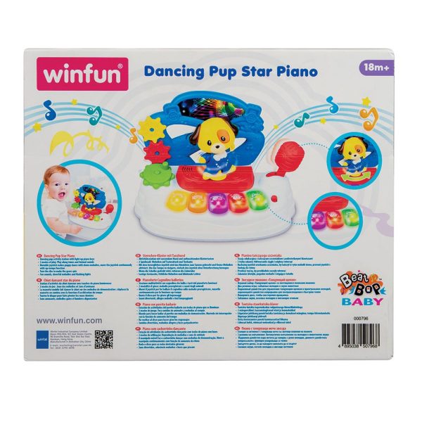 Pian cu catelus dansator Winfun Pup Star