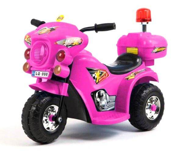 Mini Motocicleta electrica cu 3 roti pentru fetite BJQ991 STANDARD Roz