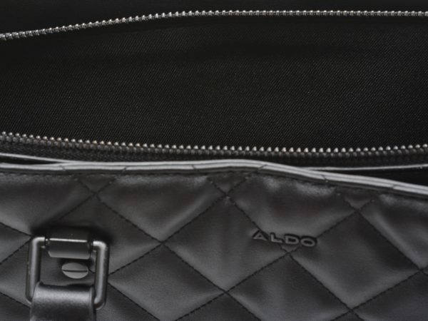 Poseta ALDO neagra, CHIPPER008, din piele ecologica