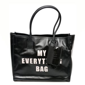Poseta ALDO neagra, MYEVERYTHING008, din piele ecologica