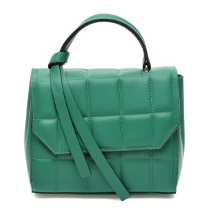 Poseta FLAVIA PASSINI verde, AA478, din piele naturala