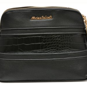 Poseta MARINA GALANTI neagra, 1CY1, din piele ecologica