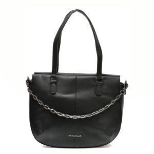 Poseta MARINA GALANTI neagra, 6SG3, din piele ecologica
