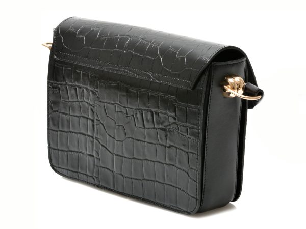 poseta_metter_neagra_arina_din_piele_croco_etdo01219dkarina9999_3.jpg Poseta METTER neagra, ARINA, din piele croco