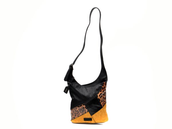 Poseta REMONTE neagra, Q0701, din piele ecologica