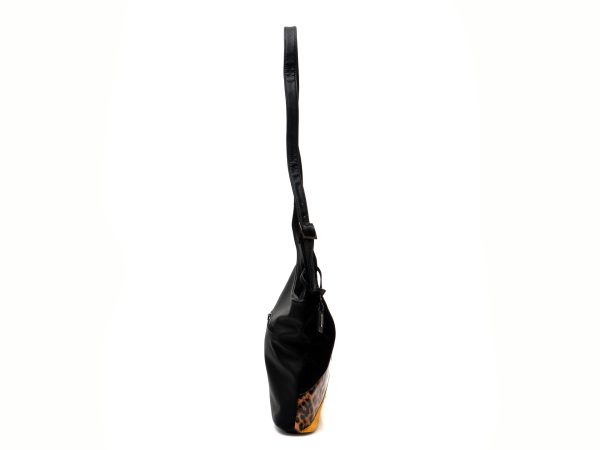 Poseta REMONTE neagra, Q0701, din piele ecologica
