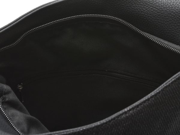 Poseta REMONTE neagra, Q0701, din piele ecologica