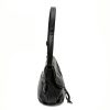Poseta RIEKER neagra, H1117, din piele ecologica