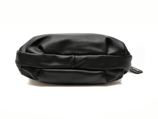 Poseta RIEKER neagra, H1117, din piele ecologica