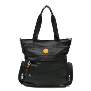 Poseta RIEKER neagra, H1398, din material textil