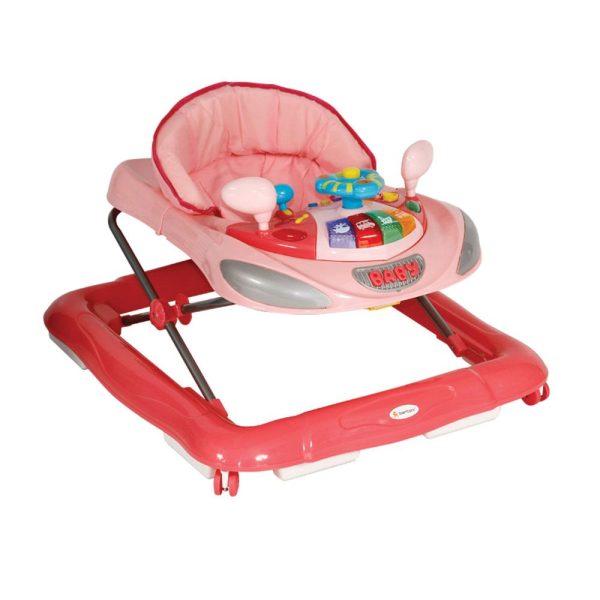 Premergator cu volan Lorelli pink