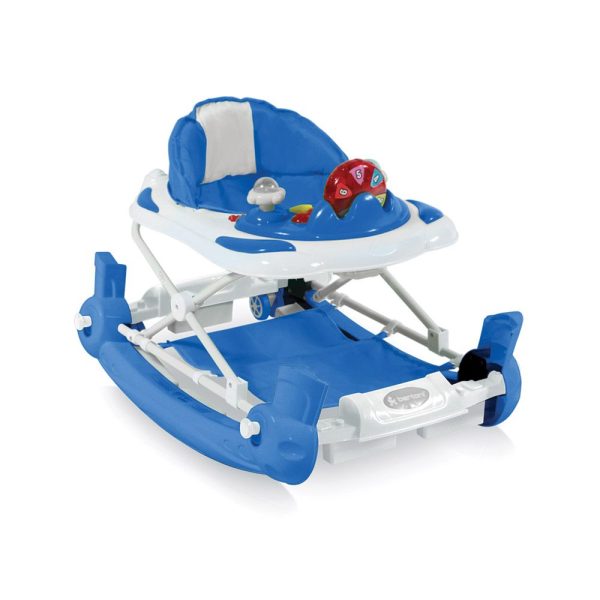 Premergator cu balansoar Lorelli School Blue