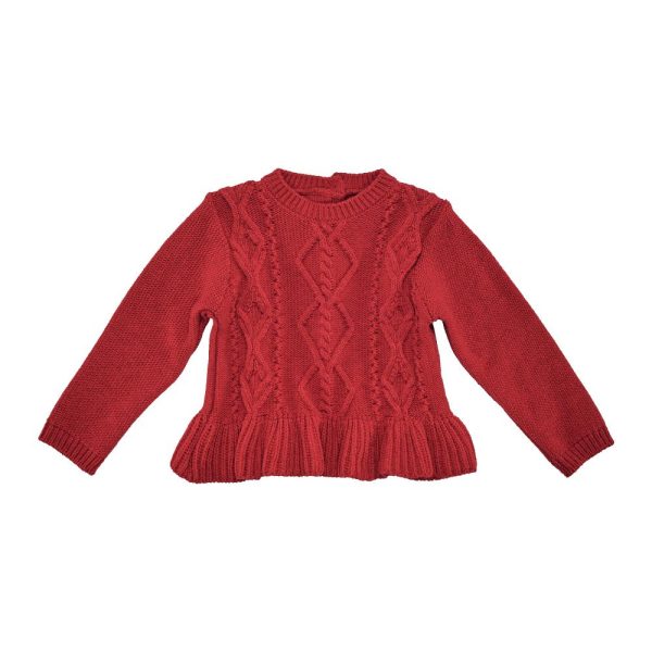 Pulover copii Chicco, rosu, 80