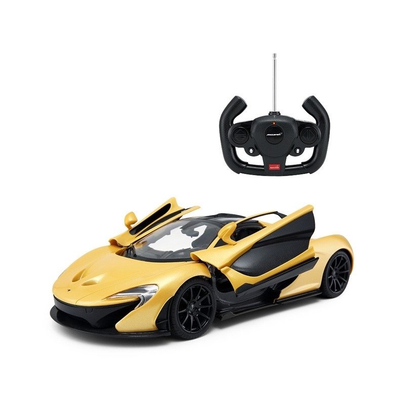 rastar-licensed-1-14-mclaren-p1-open.jpg Masina cu telecomanda Rastar McLaren P1 1:14, Galben