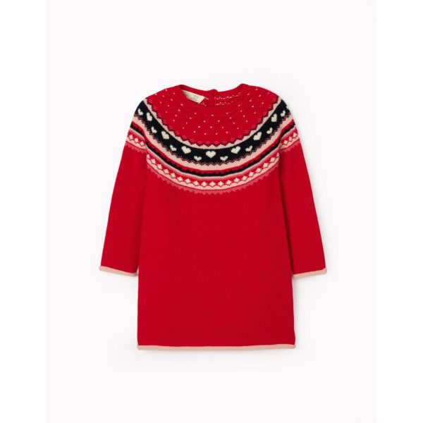 Rochie cu maneca lunga si volane, Zippy