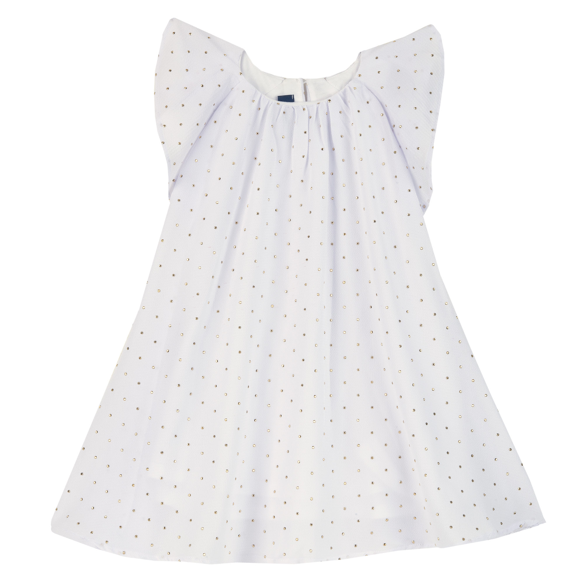 rochie-fara-maneci-104_36575_1_1616662945.jpg Rochie copii Chicco, fara maneci, alb cu model, 03916
