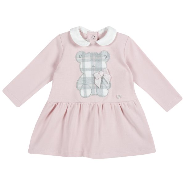 Rochie copii Chicco, ciclamen, volanas, 03060