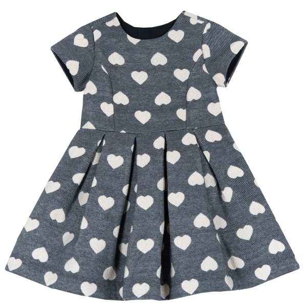 Rochie copii Chicco, cambrata, gri, 03767