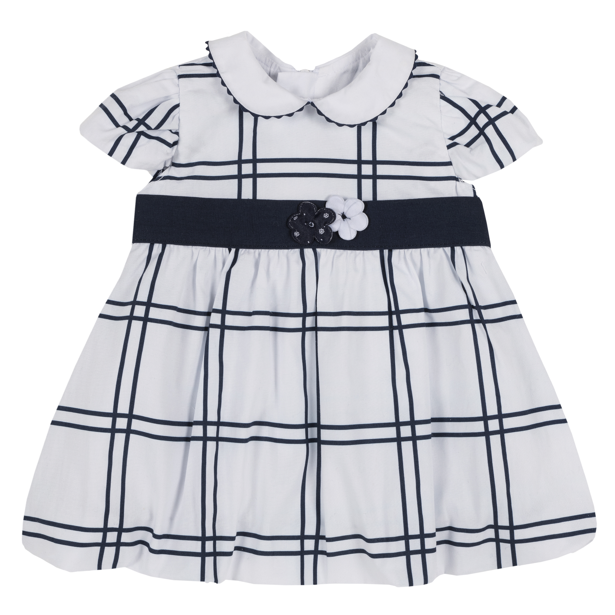 rochie-ms-56_24010_1_1551180096.jpg Rochita copii Chicco, guler si maneca scurta, alb cu bleumarin, 03389