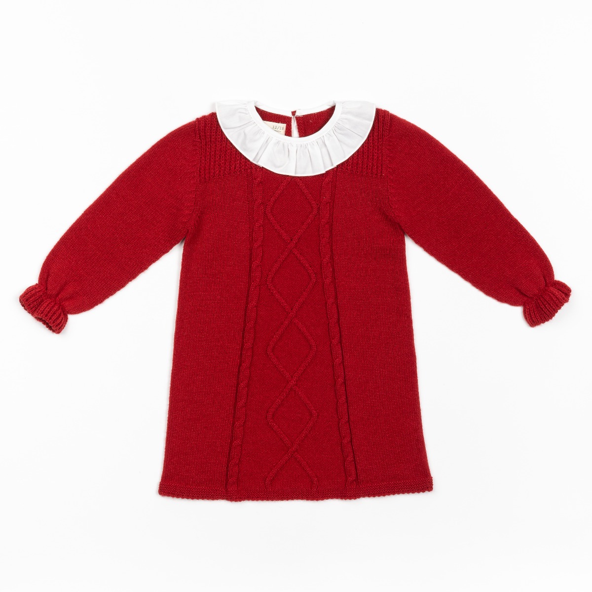 Rochie cu maneca lunga si volane, Zippy