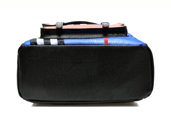 Rucsac FLAVIA PASSINI albastru, J32153, din piele ecologica