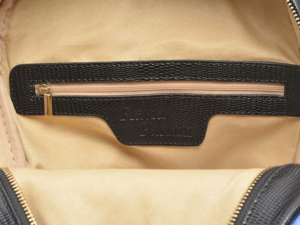 Rucsac FLAVIA PASSINI albastru, J32153, din piele ecologica