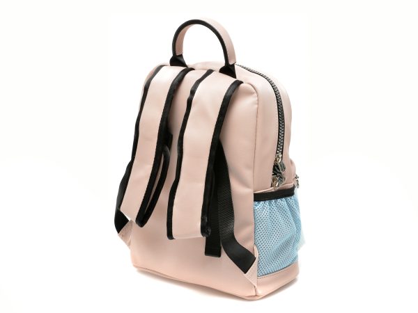 Rucsac FLAVIA PASSINI roz, J32043, din piele ecologica