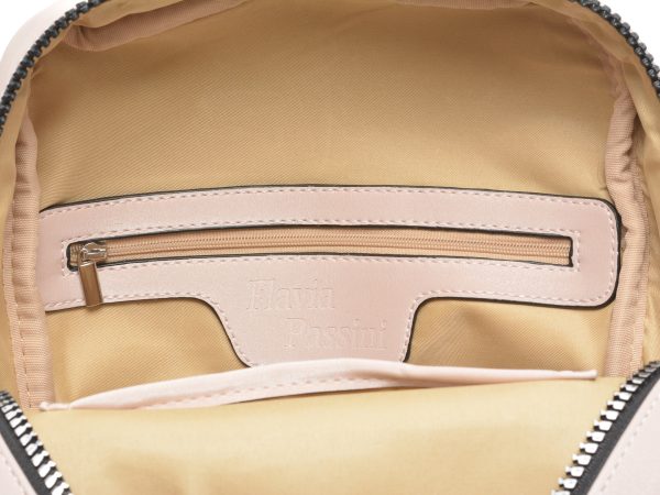 Rucsac FLAVIA PASSINI roz, J32043, din piele ecologica