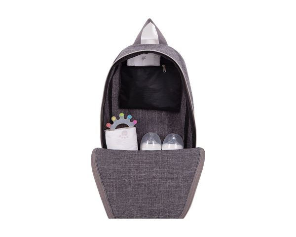 Rucsac pentru carucior Kikka Ava 2020 Light Grey
