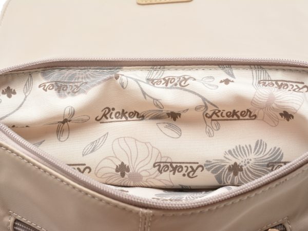Rucsac RIEKER bej, H1086, din material textil
