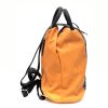 Rucsac RIEKER galben, H1085, din piele ecologica