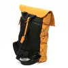 Rucsac RIEKER galben, H1391, din piele ecologica