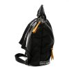 Rucsac RIEKER neagra, H1078, din piele ecologica