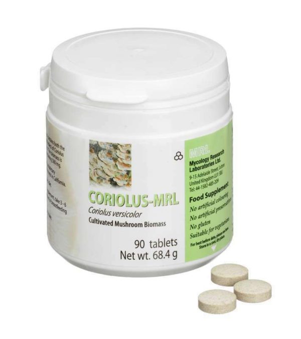 s-l1600.jpg Coriolus MRL, 90 tablete, Mycology Research