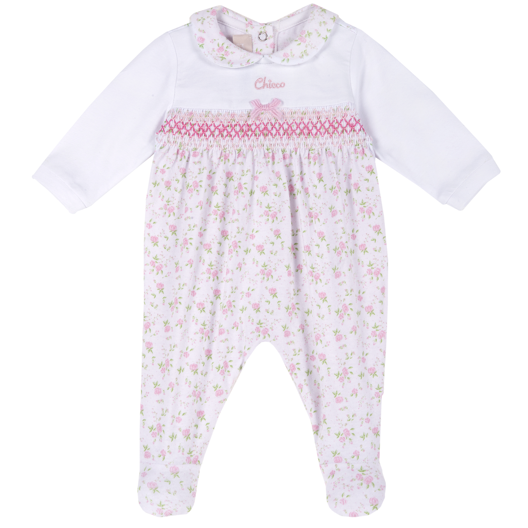 salopeta-bebe-desch-scutec-56_31245_1_1586283341.jpg Salopeta bebe Chicco, botosei, roz cu model, 21946