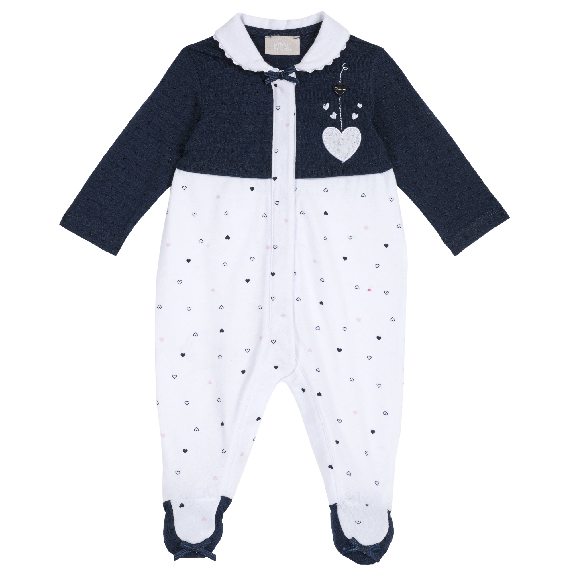 salopeta-bebe-deschidere-fata-68_22391_1_1551174771.jpg Salopeta bebe Chicco, maneca lunga, alb cu bleumarin, 21783