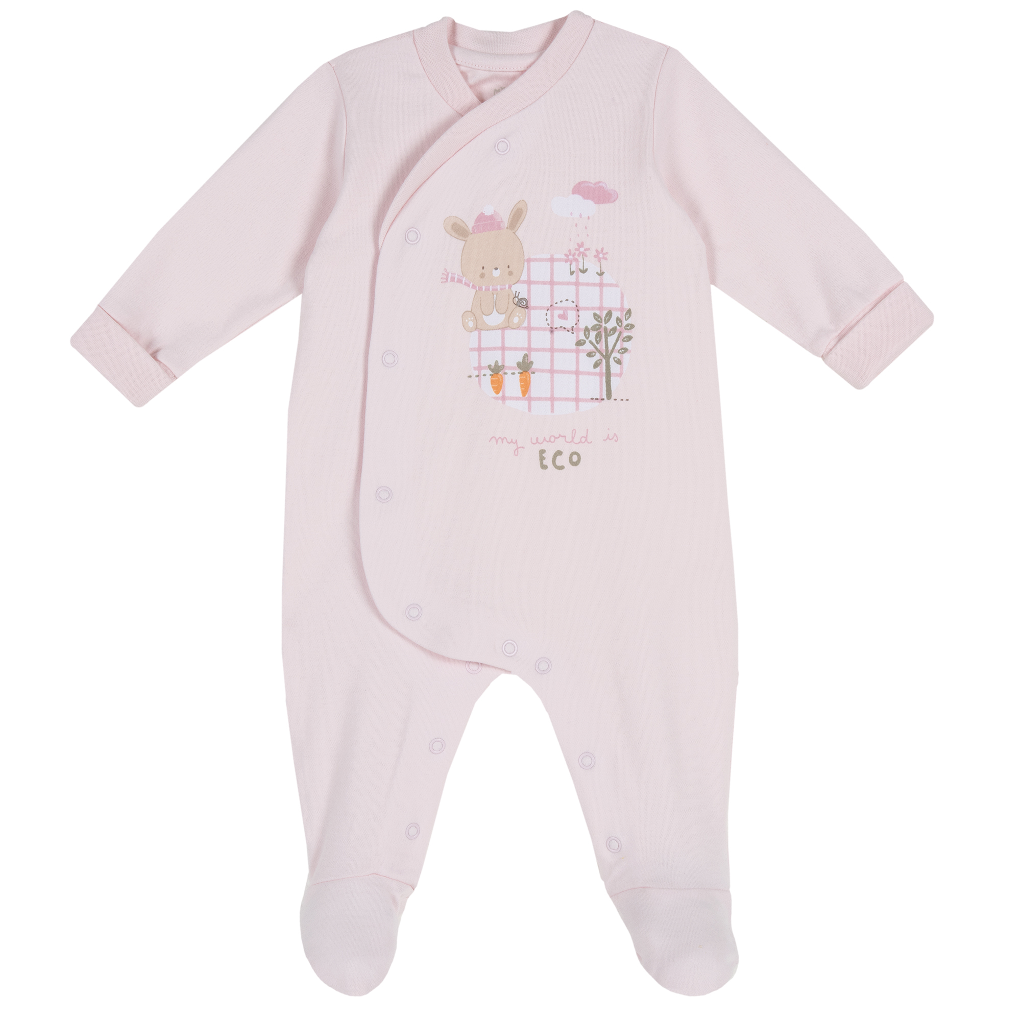 Salopeta bebe Chicco, botosei, roz, 02041