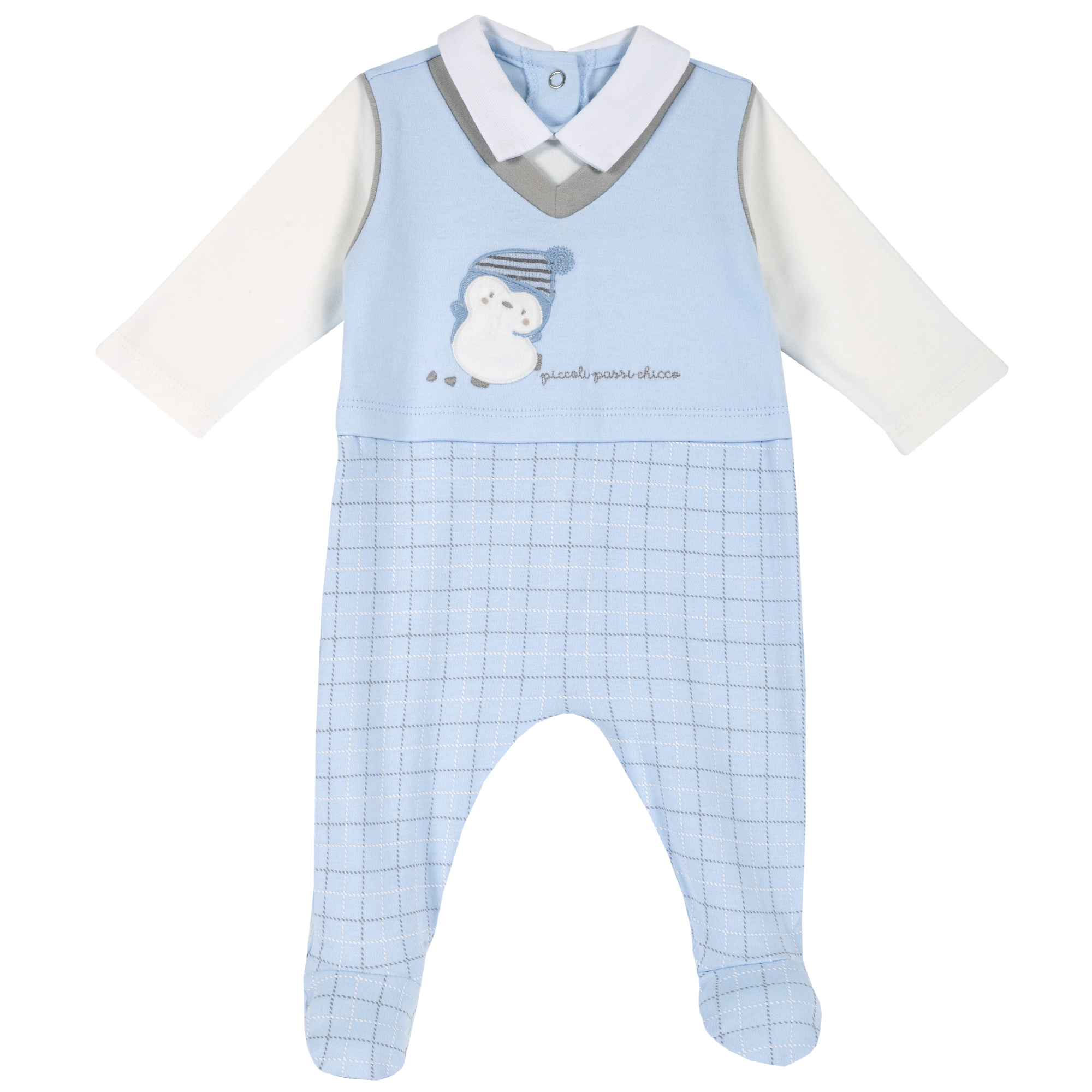 salopeta-bebe-deschidere-scutec-68_26245_1_1564747163.jpg Salopeta bebe jerse Chicco, botosei, albastru, 21857