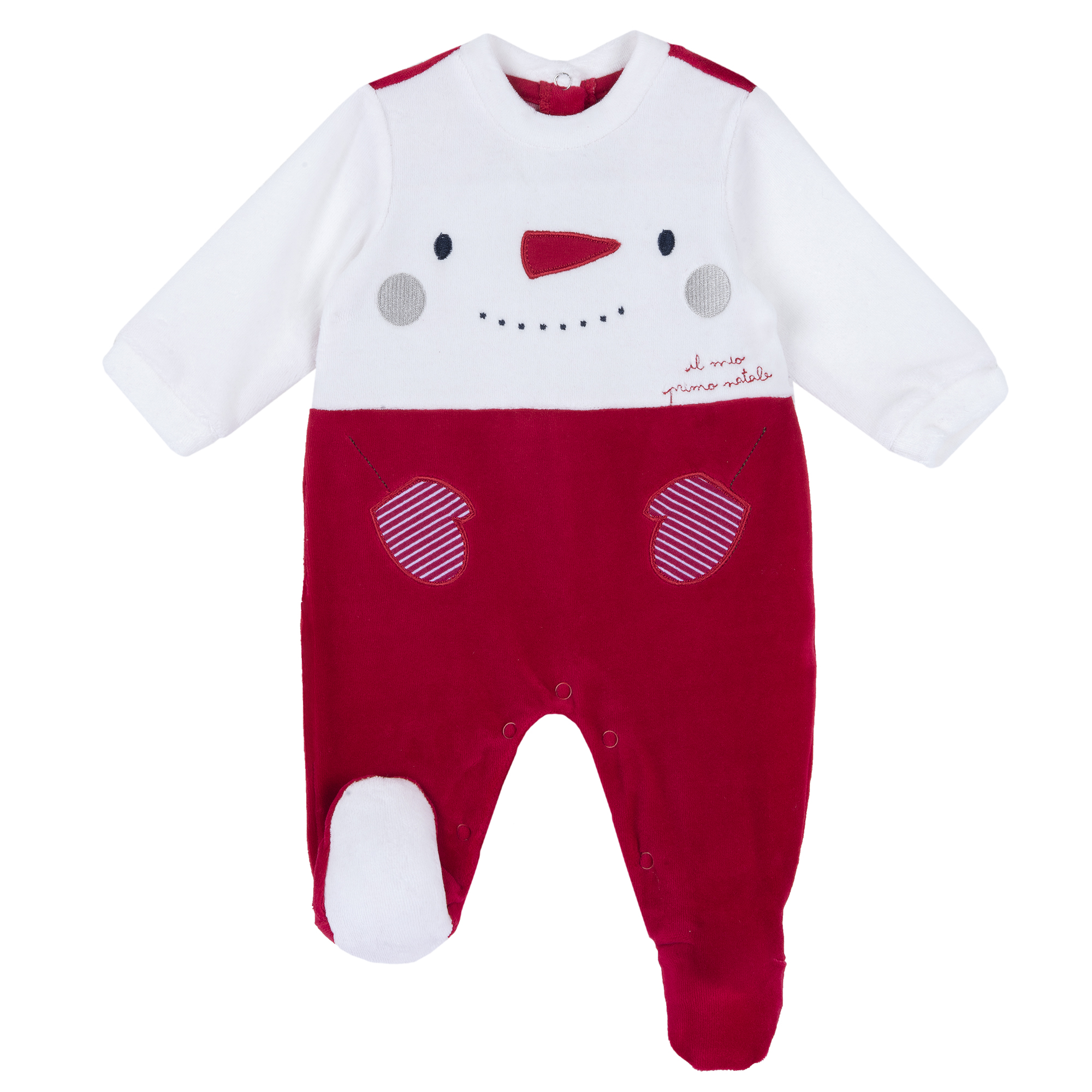Salopeta copii Chicco pentru Craciun, 02221-61XMS, Rosu
