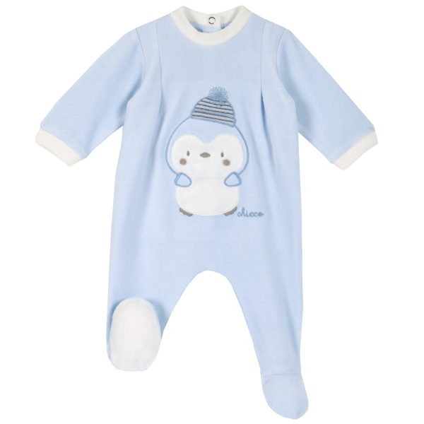 Salopeta bebe Chicco, botosei, albastru, 21853