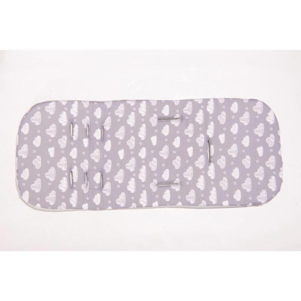 Salteluta moale pentru carucior Lorelli Travel Grey