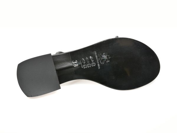 Sandale EPICA negre, 209, din piele naturala